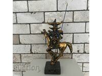 Brass sculpture by Andrey Moskov - Don Quixote