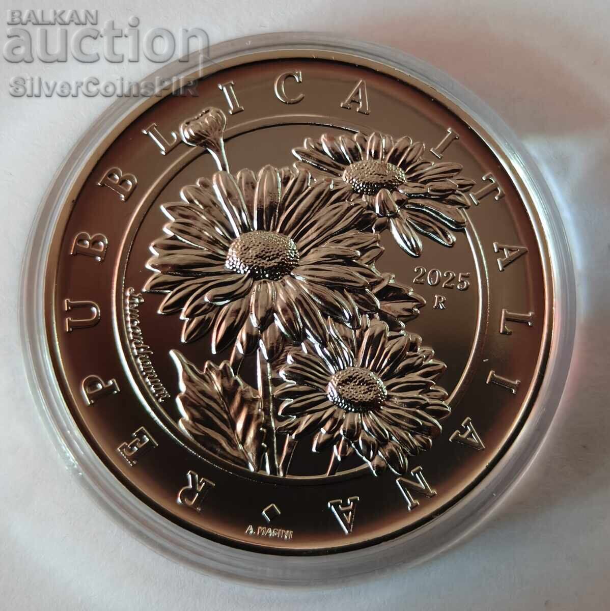 Παράδοση Ασήμι 1 Oz Μαργαρίτα 2025 Χλωρίδα και Πανίδα Ιταλία Παράδοση Ασήμι 1 Oz Μαργαρίτα 2025 Χλωρίδα και Πανίδα Ιταλία
