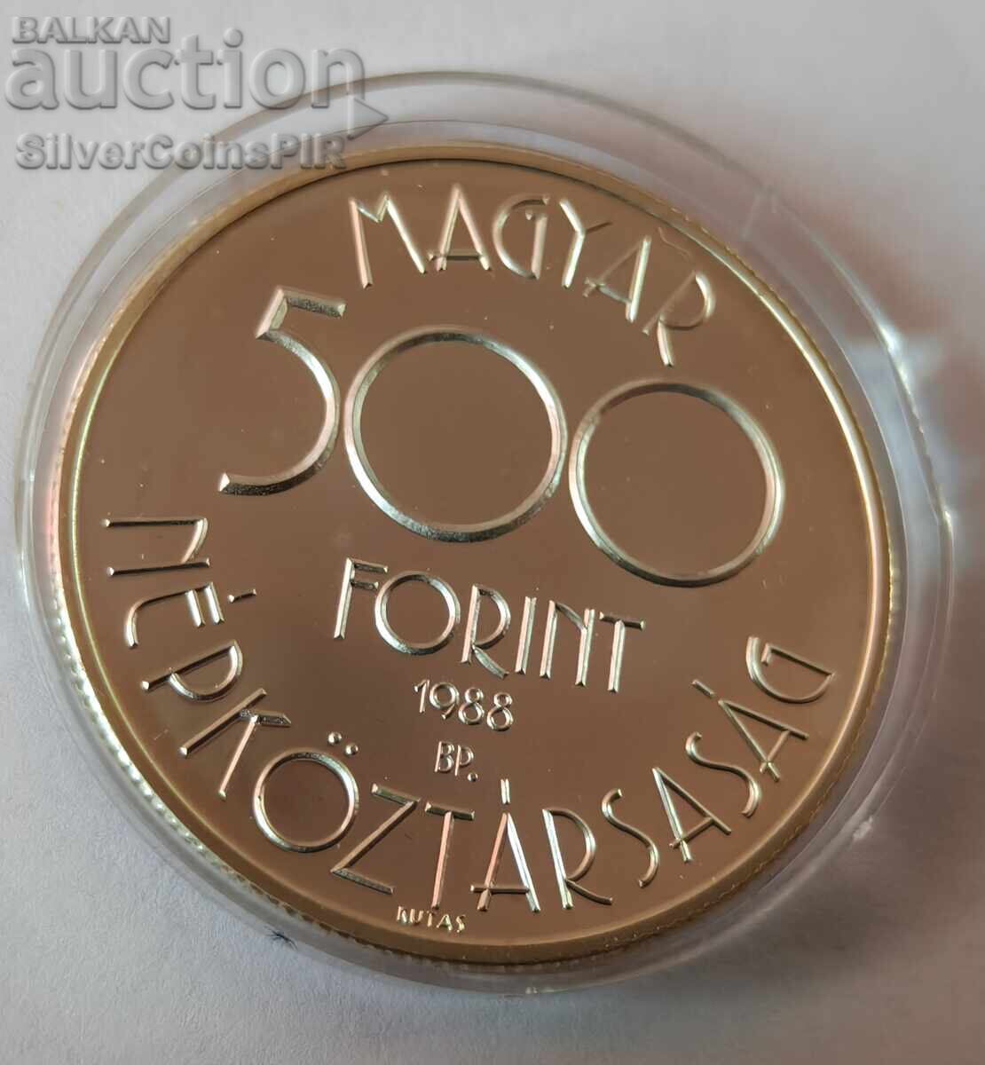 Ασημένιο νόμισμα 500 Φιορίνια Παγκόσμιο Κύπελλο Ποδοσφαίρου 1988 Ουγγαρία - 5 Ασημένιο νόμισμα 500 Φιορίνια Παγκόσμιο Κύπελλο Ποδοσφαίρου 1988 Ουγγαρία - 5