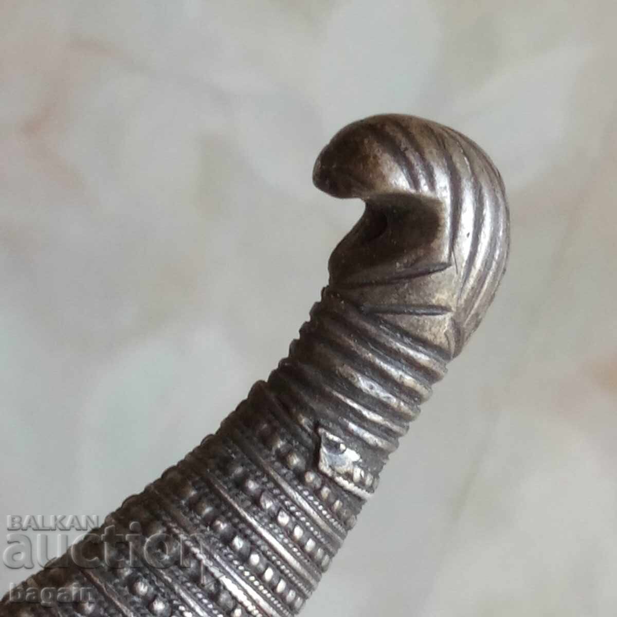 Licitație Teacă de argint, pumnal, hanger Licitație Teacă de argint, pumnal, hanger