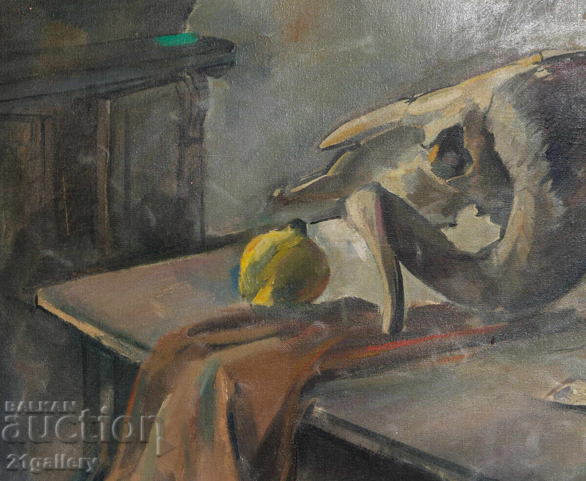 Emil Ponchev ( 1953 - 2025 ) πίνακας νεκρή φύση ελαιογραφία - 5