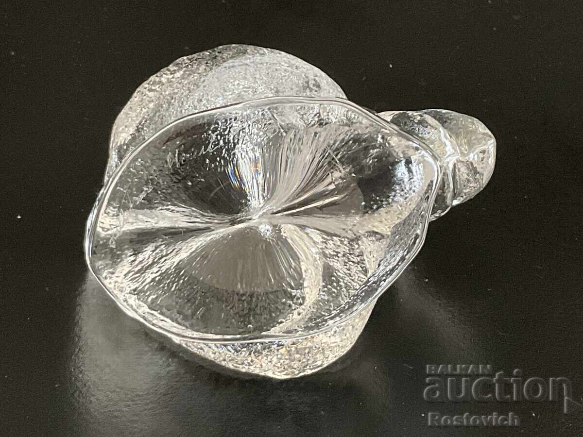 "Pelican" figurine, "Skruf, Sweden, Full Crystal". Sweden - 6