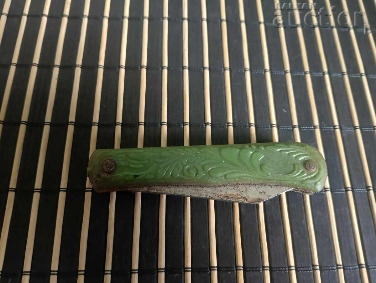 Old folding Soviet pocket knife USSR, knife knife - 7