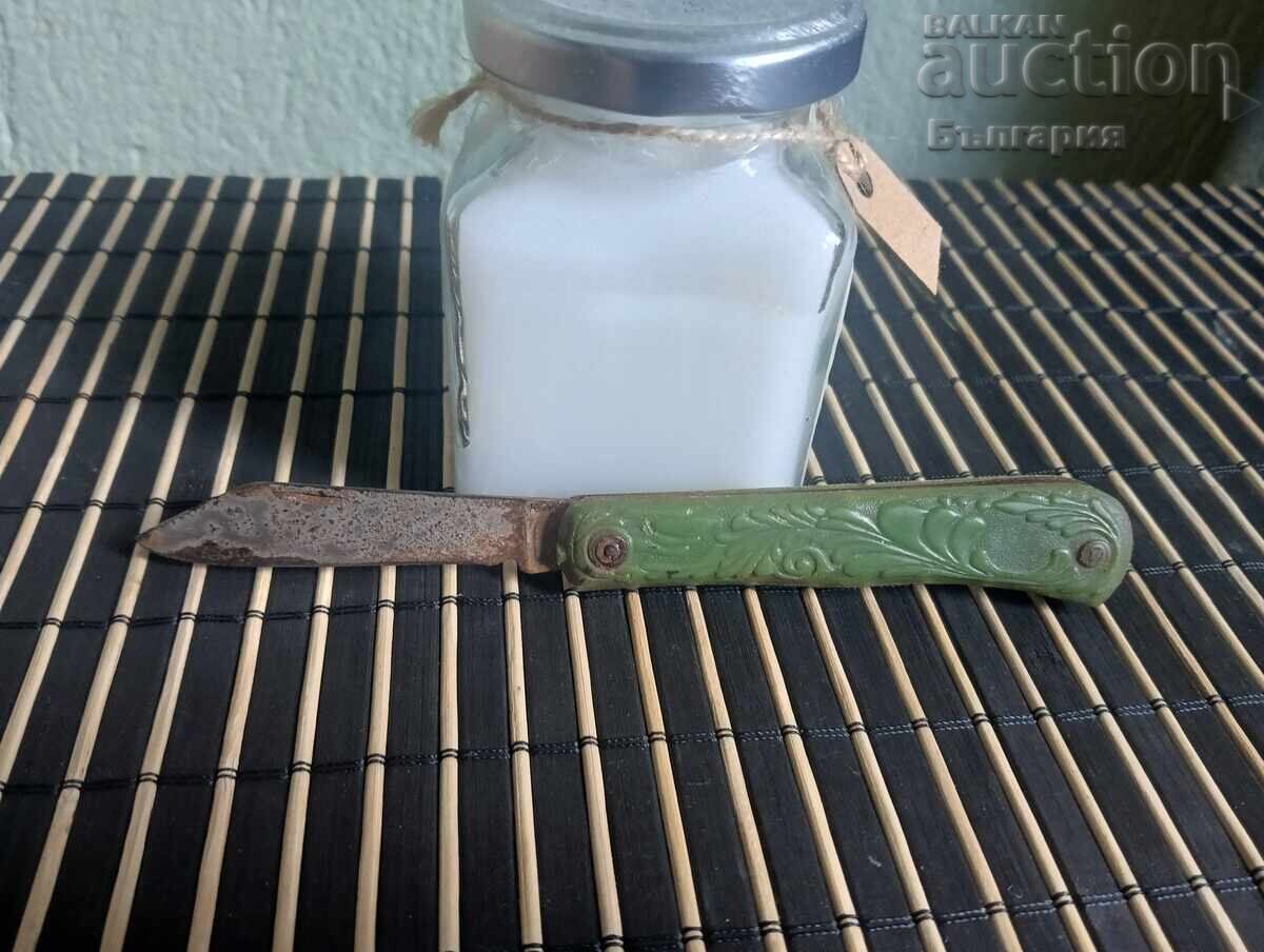 Old folding Soviet pocket knife USSR, knife knife