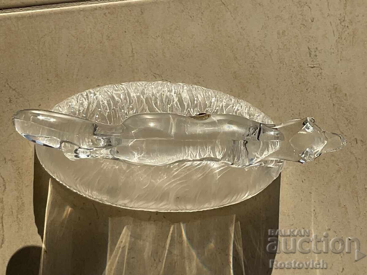 Licitație Statuetă „Vulpe” Cristal d'Arques, Franța
