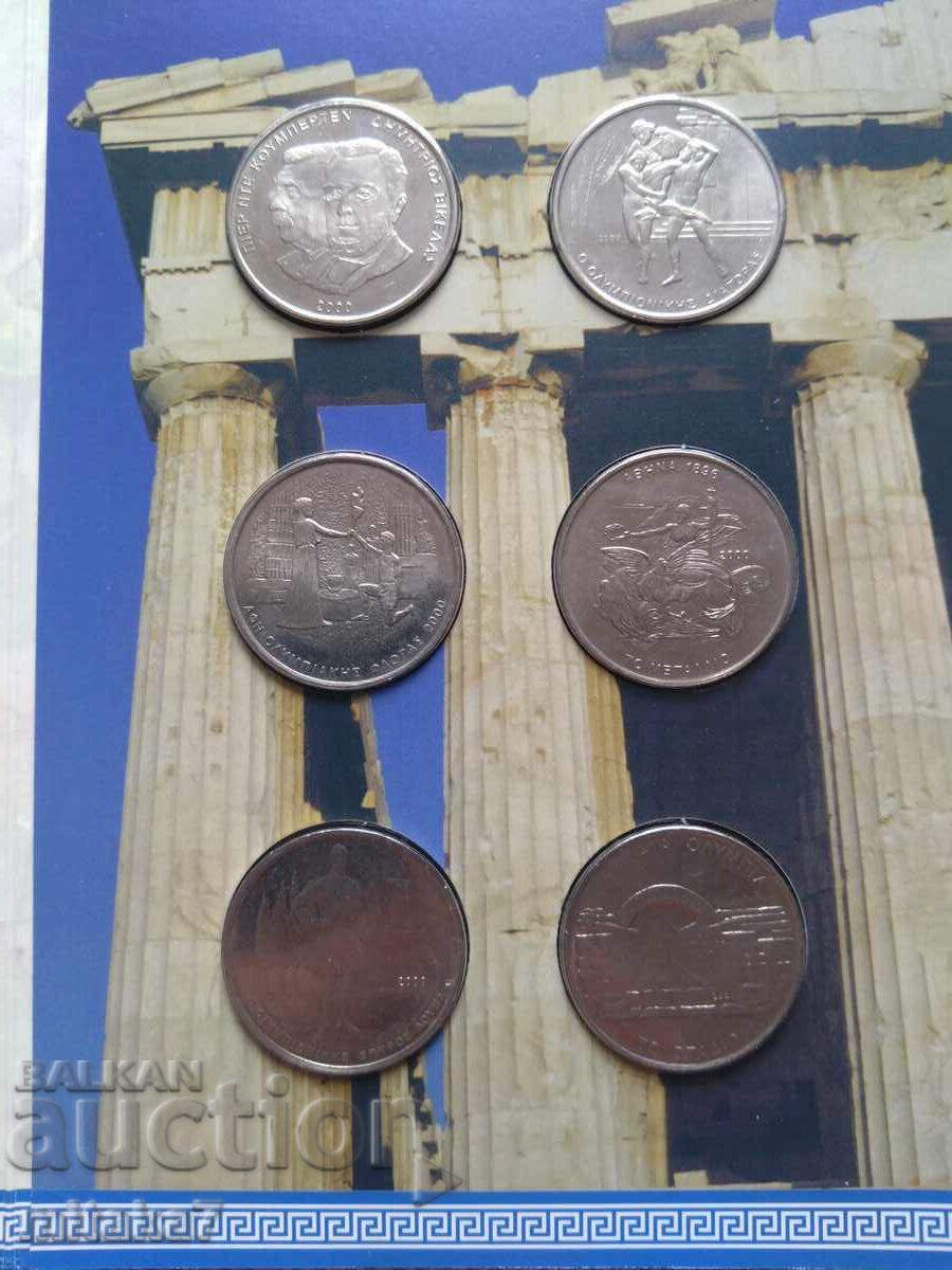 Delivery of Olympic Games Athens, Greece coin set