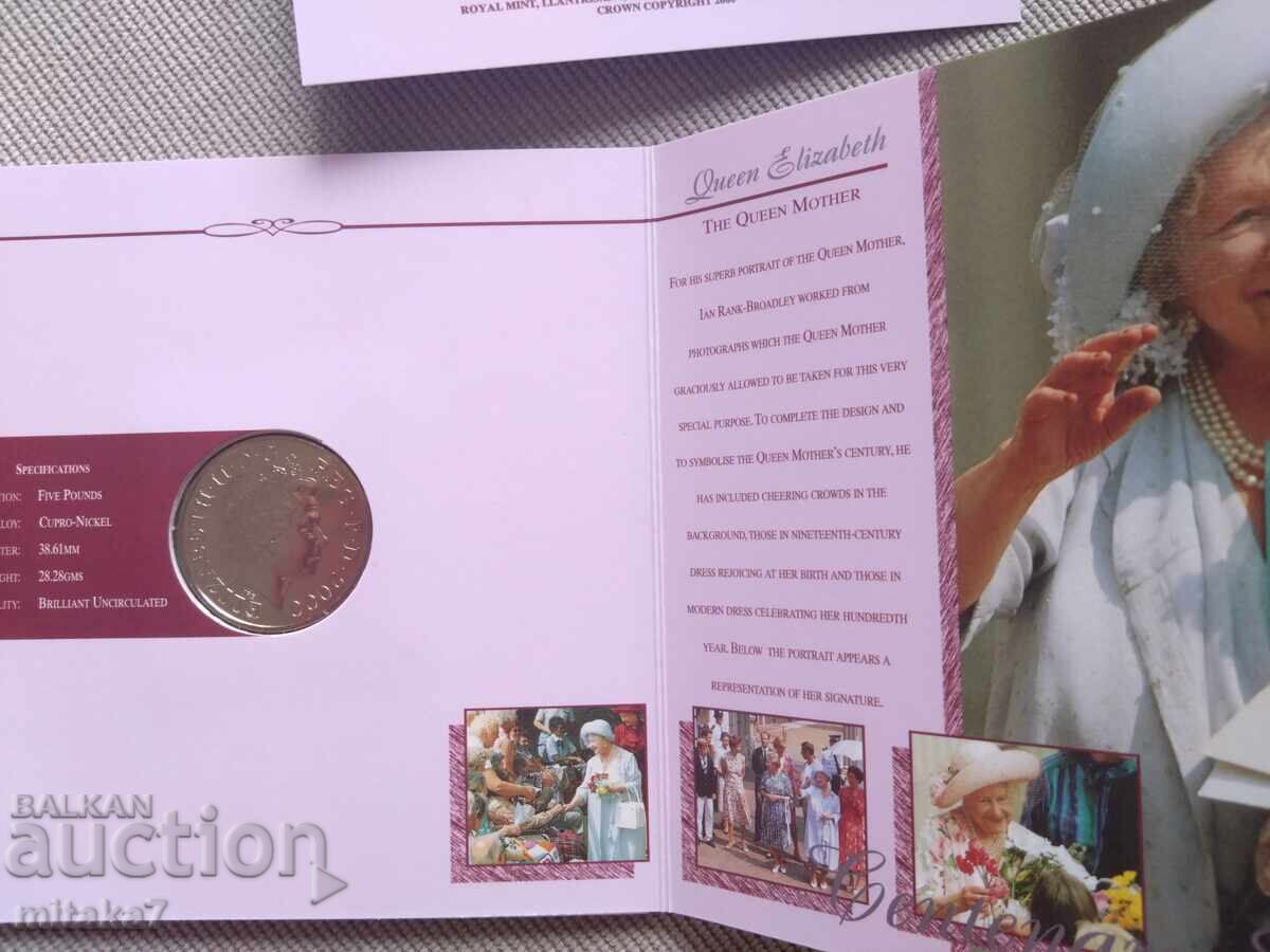 Delivery of 5 pounds 2000, Great Britain