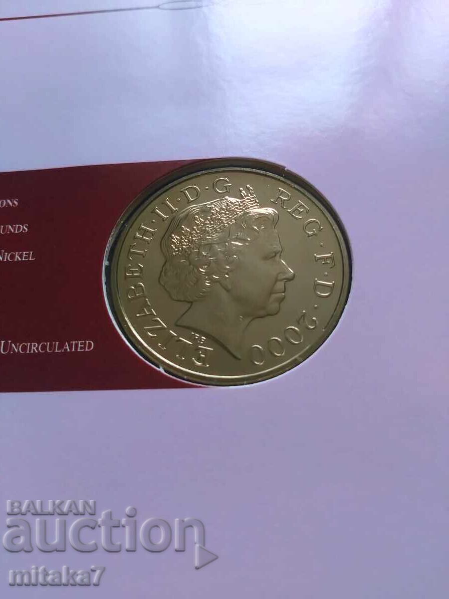 5 pounds 2000, Great Britain - 5