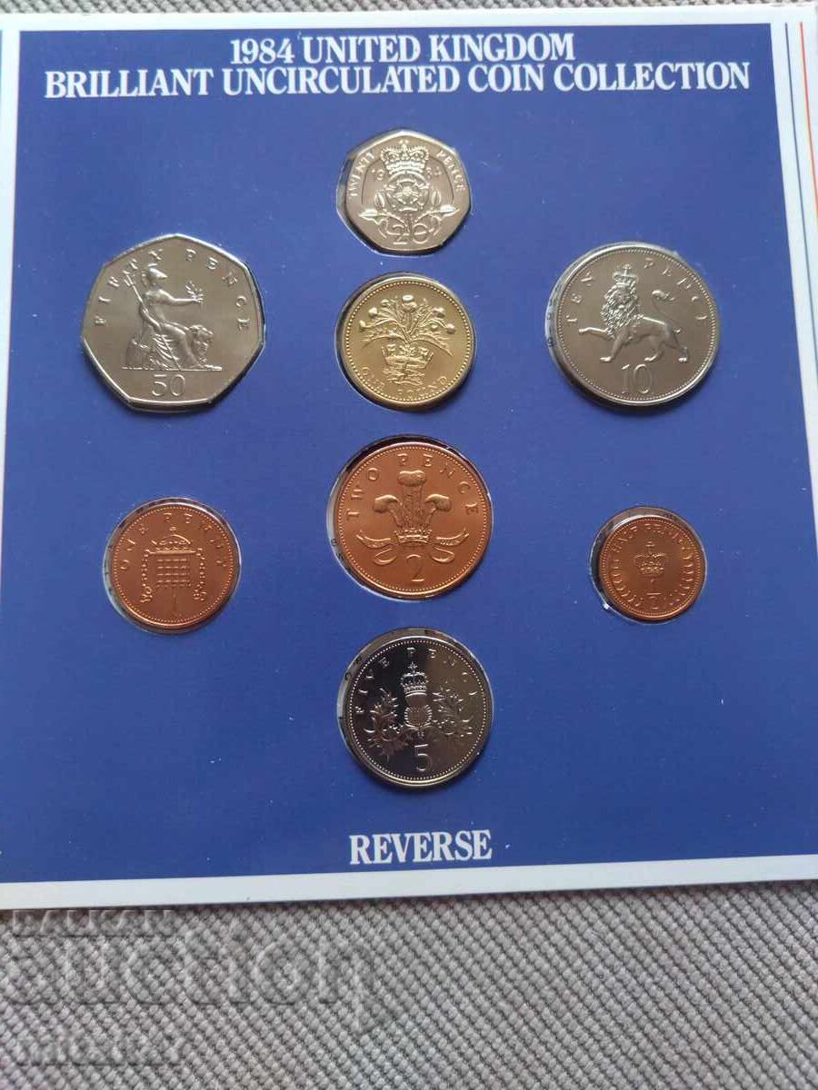 Licitație Set monede 1984, Marea Britanie