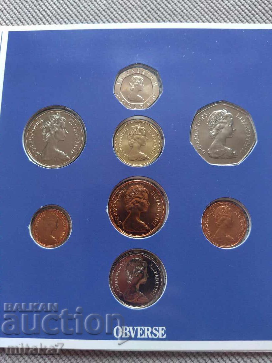 Set monede 1984, Marea Britanie - 5