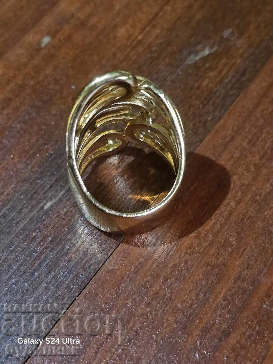 Delivery of Gold-plated women's ring. Sizes in the photos. 11.98g. Solid Delivery of Gold-plated women's ring. Sizes in the photos. 11.98g. Solid