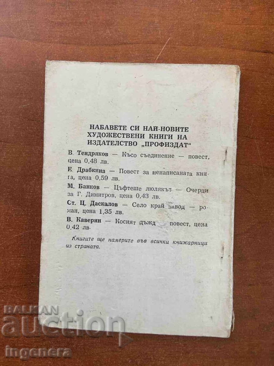 Аукцион Д.ВЕЛИНОВ-ТЕХНИКА НА БЕЗОПАСНОСТТА ПРИ СТАТИЧНО ЕЛЕКТРИЧЕСТВ