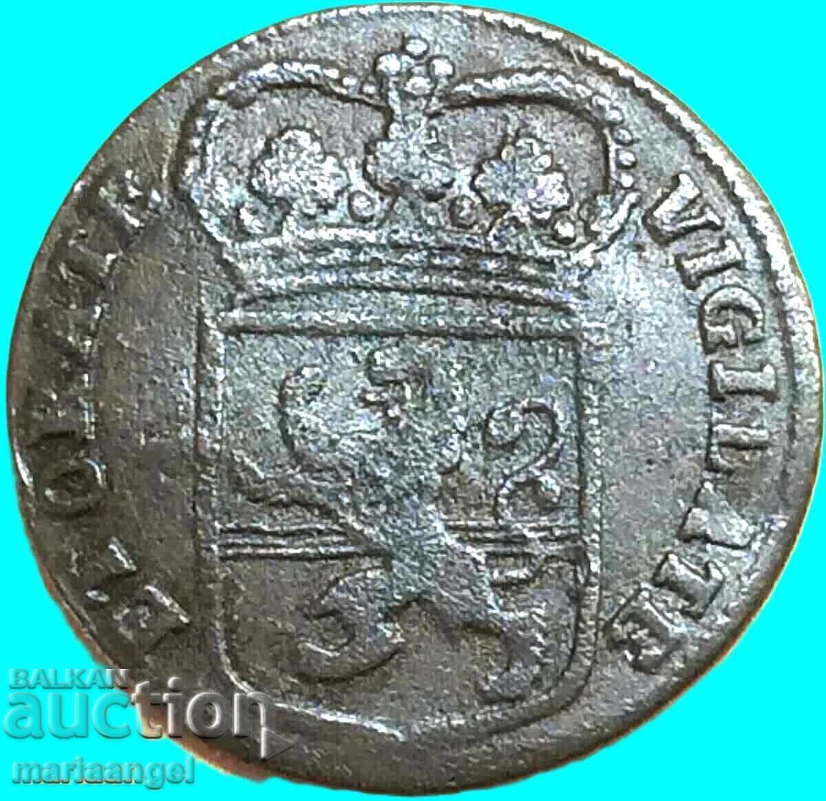 Нидерландия  1 лиард 1767  Овер Йесел - 5
