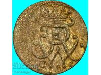 1 șiling 1734 Germania Prusia bilon RARE