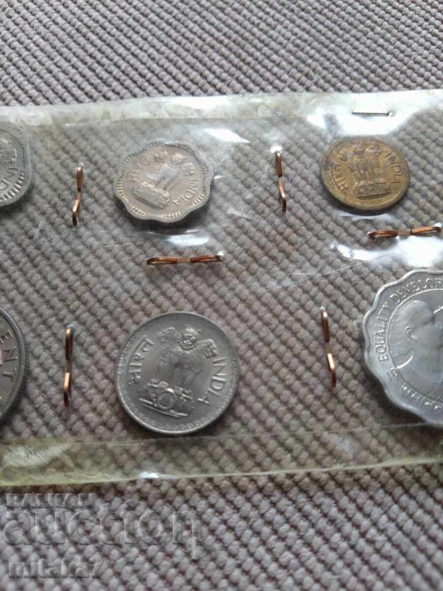 Licitație Set monede, India Licitație Set monede, India
