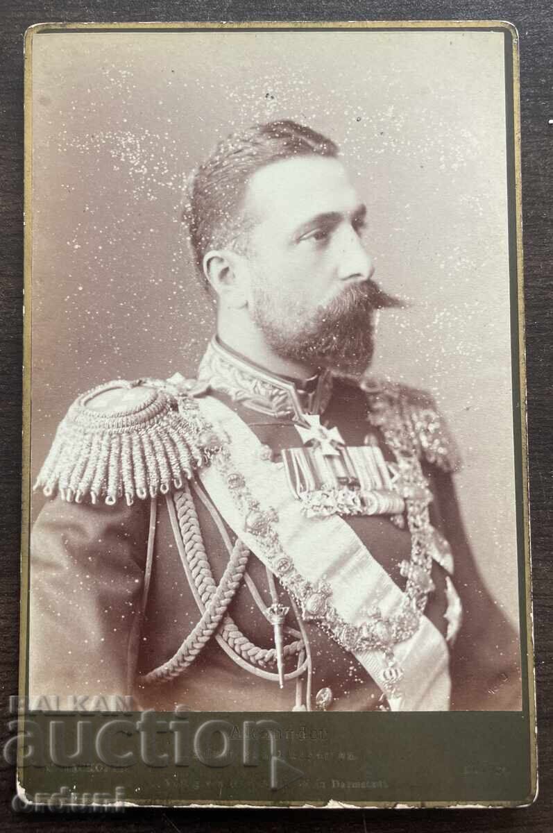 Княз Александър Батенберг фотография 1886г. фотограф AIGNER