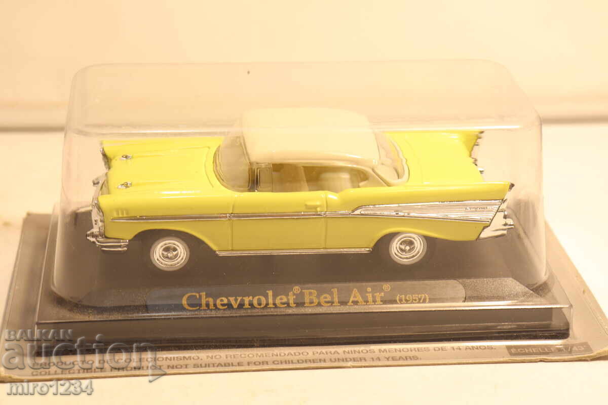 MODEL MAȘINĂ CHEVROLET BEL AIR 1/43