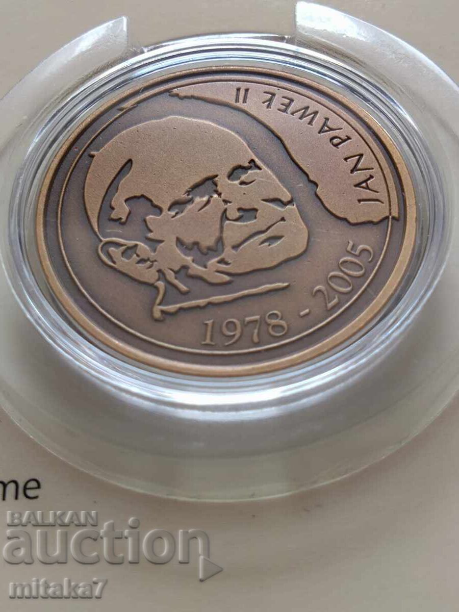 Auction  Medal, Pope John Paul II