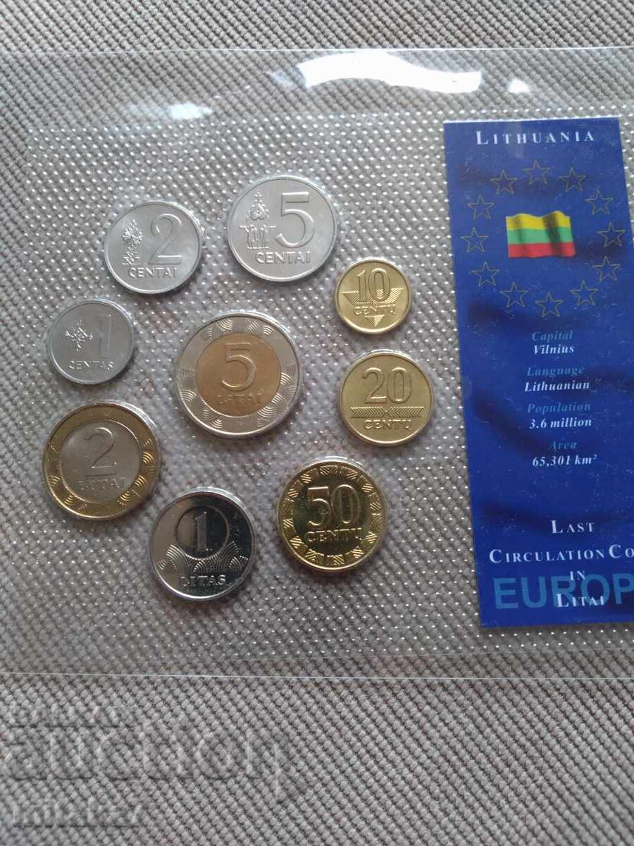 Set monede Lituania