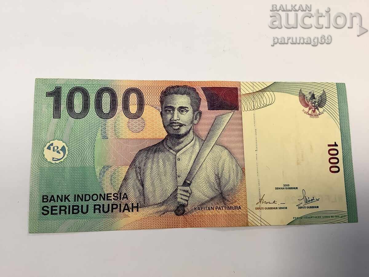 Индонезия 1000 рупии  2000 година