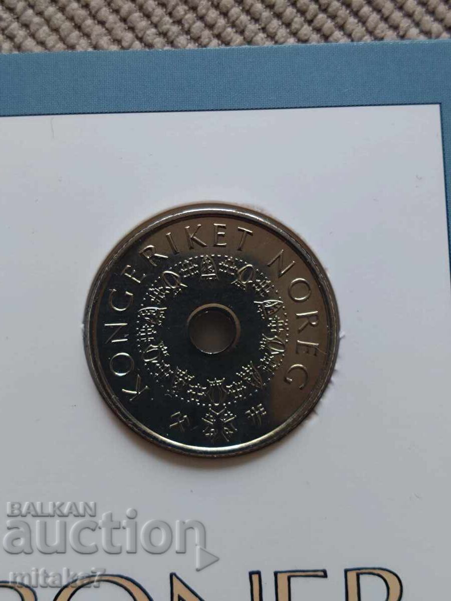 5 kroner 1998, Norway with price € 1.40 | 2.74 BGN