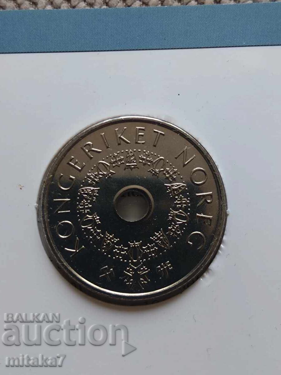 5 крони 1998 година, Норвегия с цена € 1.40 | 2.74 лв.