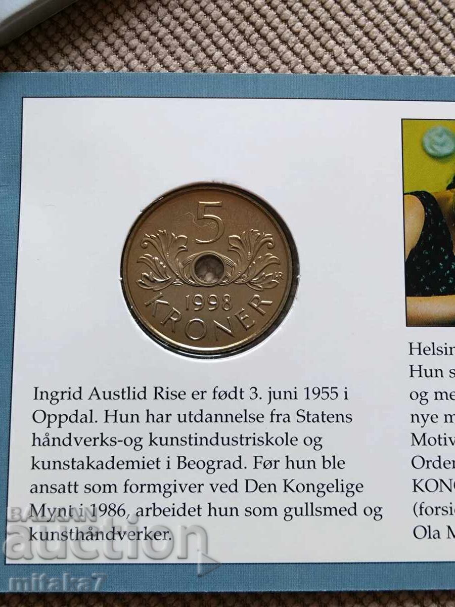 Аукцион 5 крони 1998 година, Норвегия
