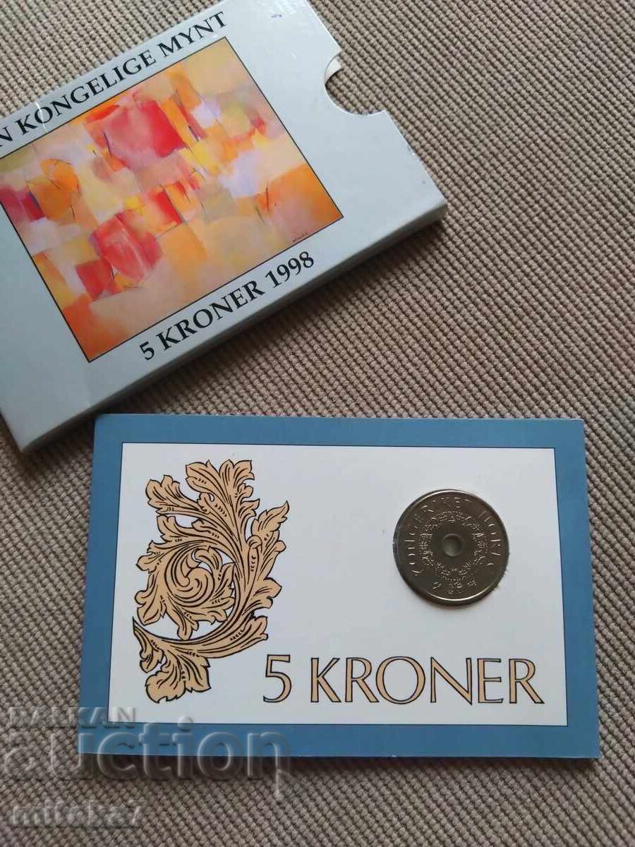 5 крони 1998 година, Норвегия
