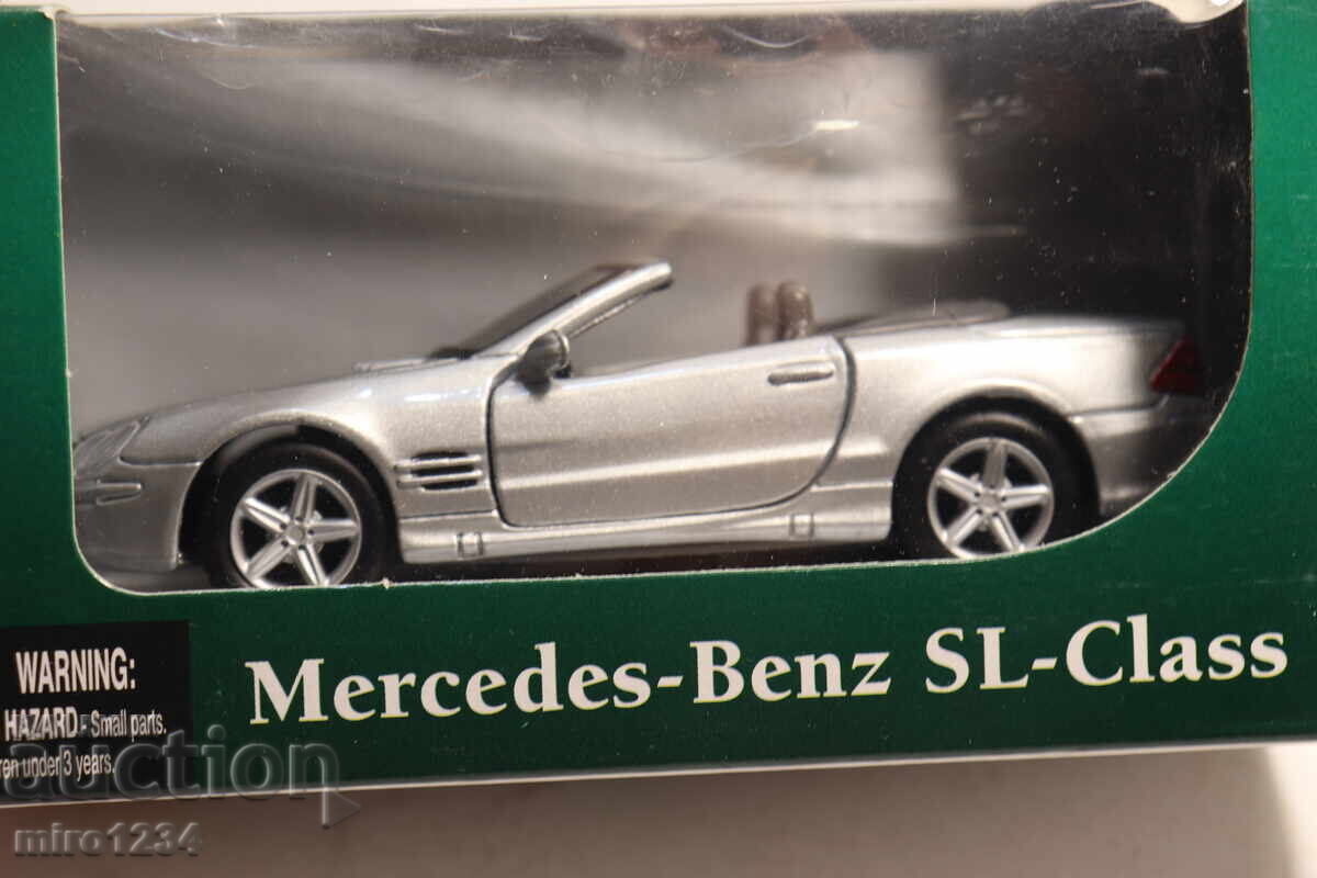 Παράδοση 1/34 MERCEDES BENZ SL ΜΟΝΤΕΛΟ ΑΥΤΟΚΙΝΗΤΟΥ