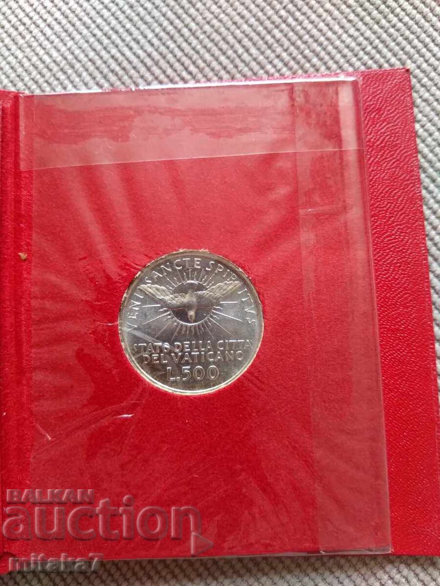 Licitație 500 lire 1963, Vatican Licitație 500 lire 1963, Vatican