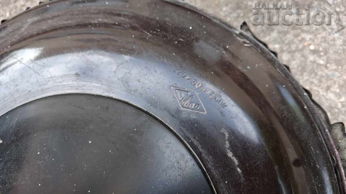 Ρετρό vintage ηλεκτρικός πολυέλαιος με κρυστάλλινα γυαλιά - 5