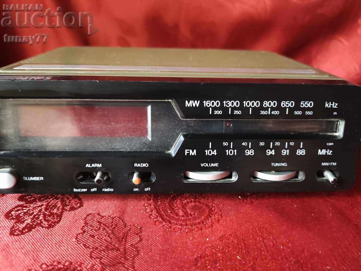 Philips Electronic Clock Radio (model AS 090) with price € 0.01 | 0.02 BGN