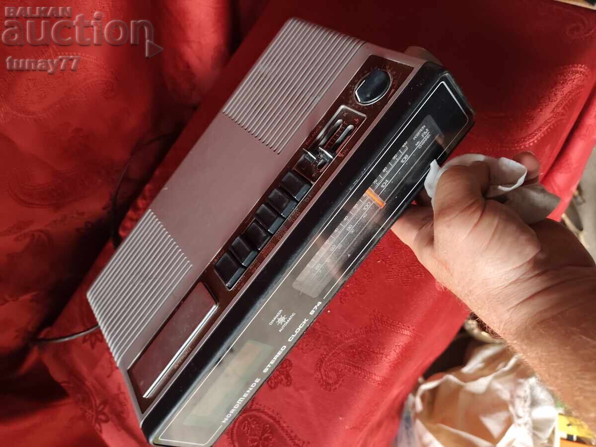 винтидж радио-будилник Nordmende Stereo Clock 874, произведе - 7 винтидж радио-будилник Nordmende Stereo Clock 874, произведе - 7