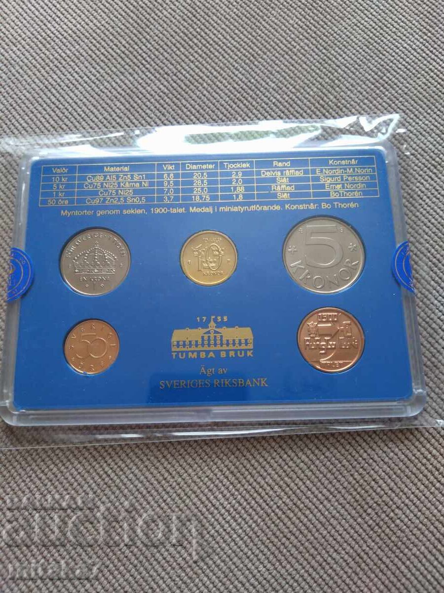Licitație Set de monede 2001, Suedia Licitație Set de monede 2001, Suedia