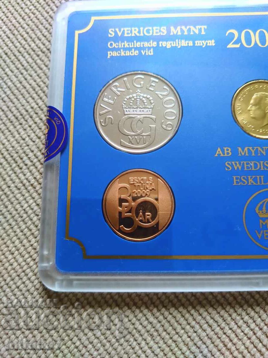 Сет монети 2009 година, Швеция с цена € 9.80 | 19.17 лв.