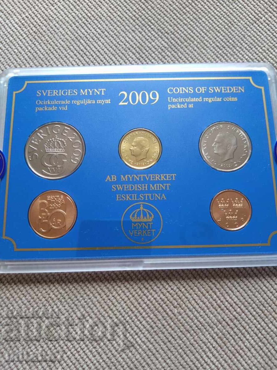 Сет монети 2009 година, Швеция