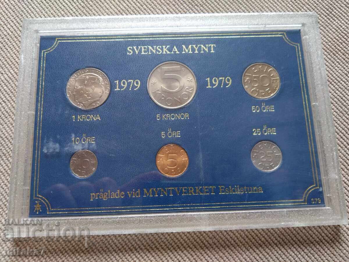 Σετ νομισμάτων 1979, Σουηδία Σετ νομισμάτων 1979, Σουηδία