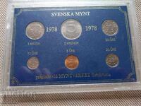 Сет монети 1978 година, Швеция