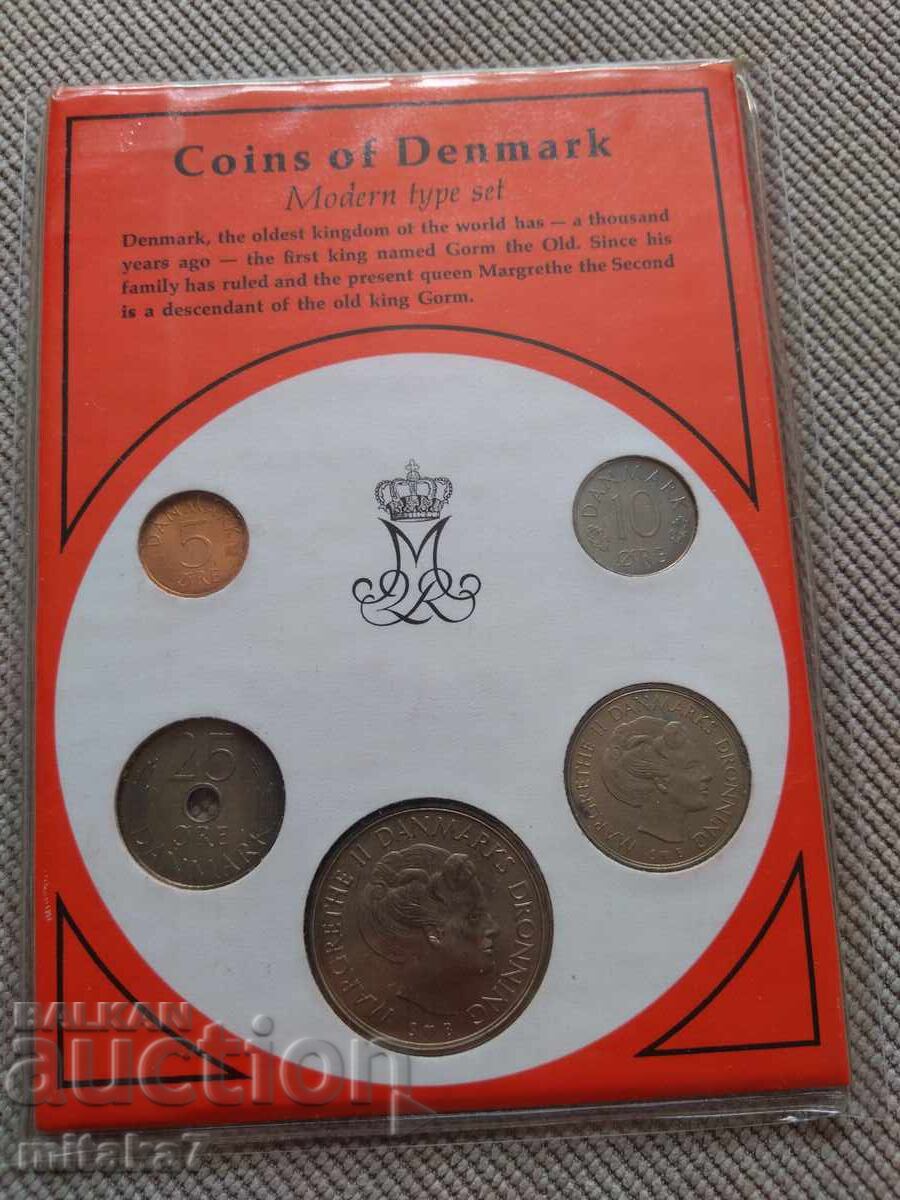 Coin set 1975, Denmark with price € 9.80 | 19.17 BGN