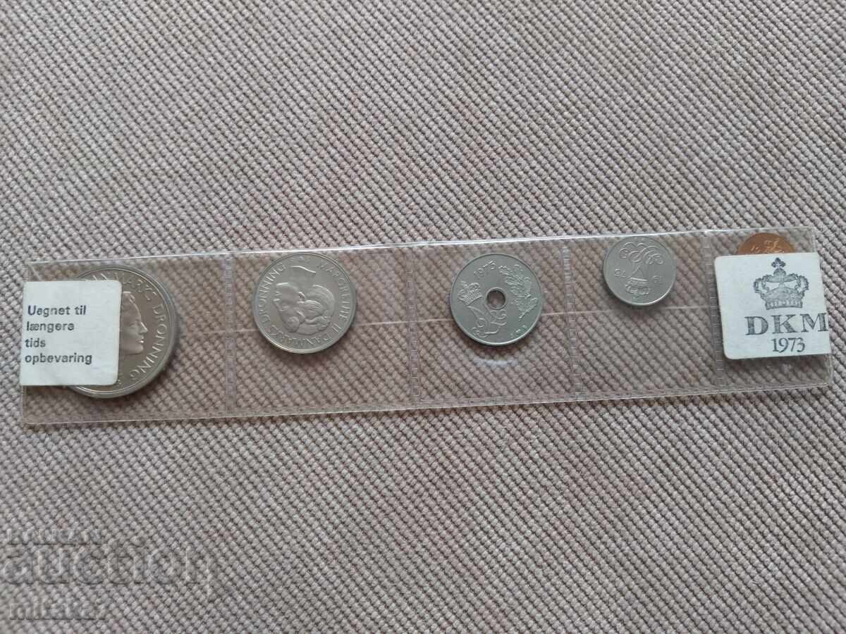 Сет монети 1973 година, Дания Сет монети 1973 година, Дания