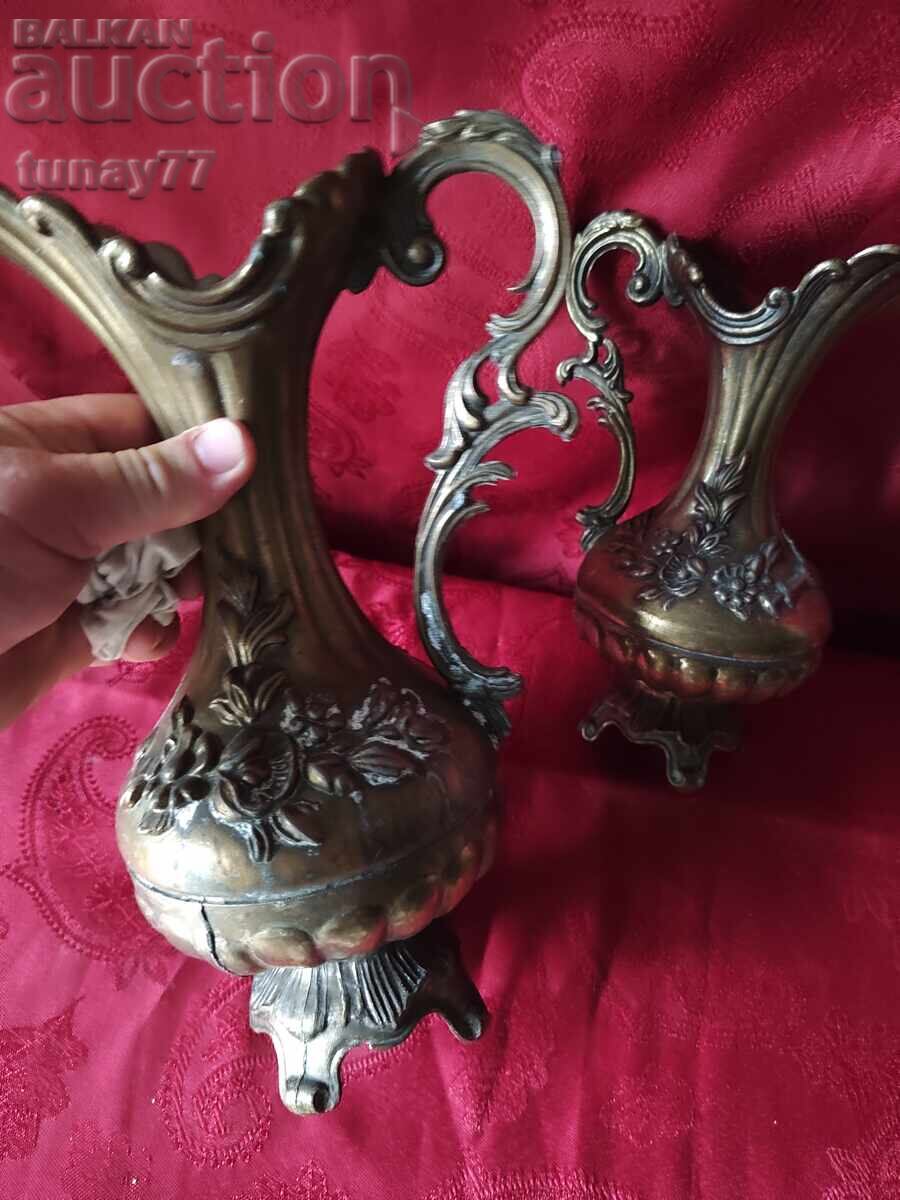 Αυτές είναι ρετρό (vintage) διακοσμητικές κανάτες/βάζα (ευρί) σε μπαρόκ στυλ - 5