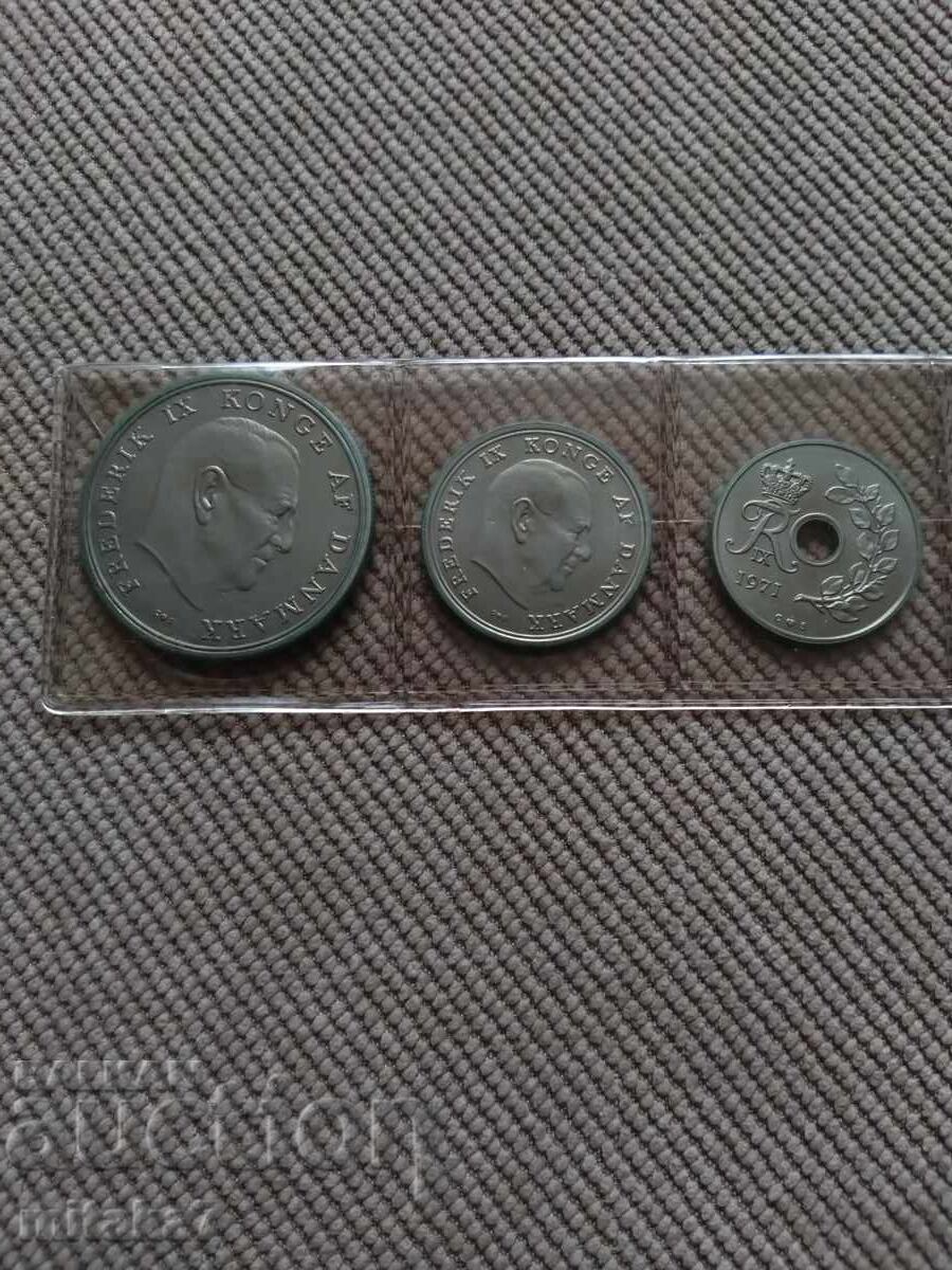 Σετ νομισμάτων 1971, Δανία με τιμή € 9.80 | 19.17 BGN