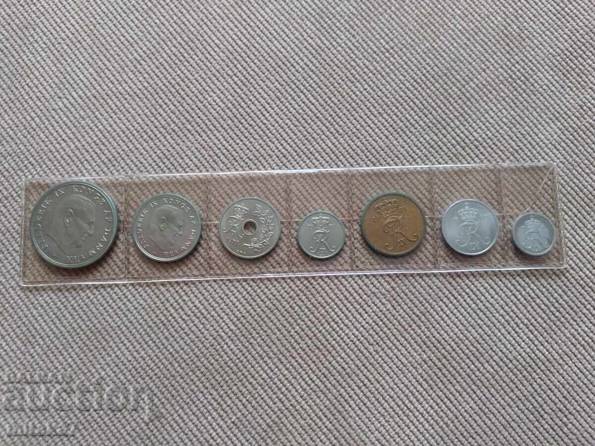 Σετ νομισμάτων 1971, Δανία