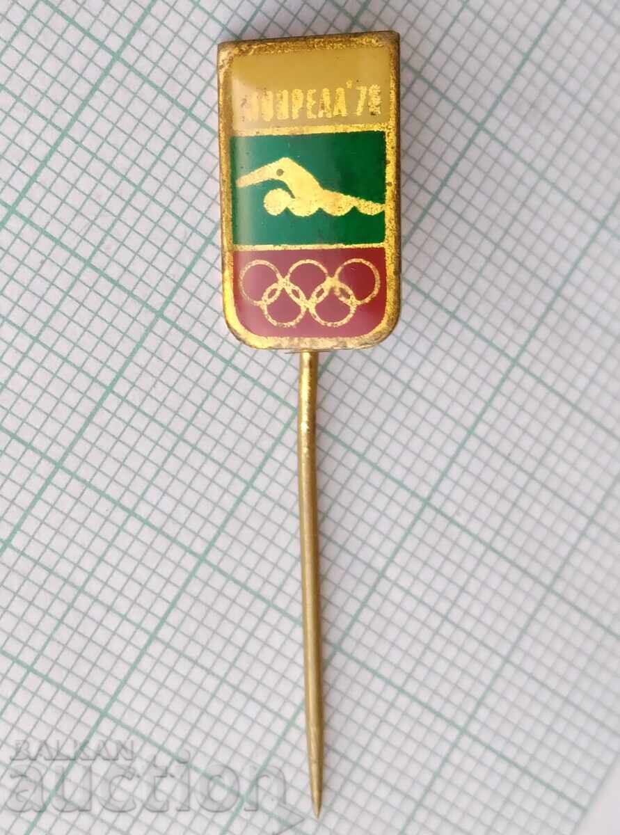 19558 Insignă - Olimpiada Montreal 1976 cu preț € 1.20 | 2.35 BGN