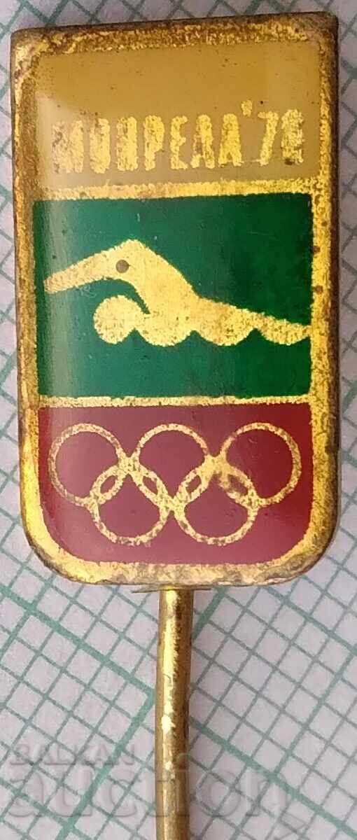 19558 Insignă - Olimpiada Montreal 1976