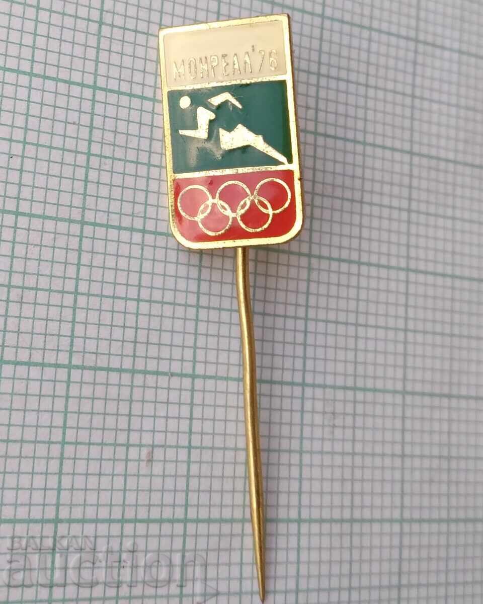 19559 Insignă - Olimpiada Montreal 1976 cu preț € 1.20 | 2.35 BGN 19559 Insignă - Olimpiada Montreal 1976 cu preț € 1.20 | 2.35 BGN
