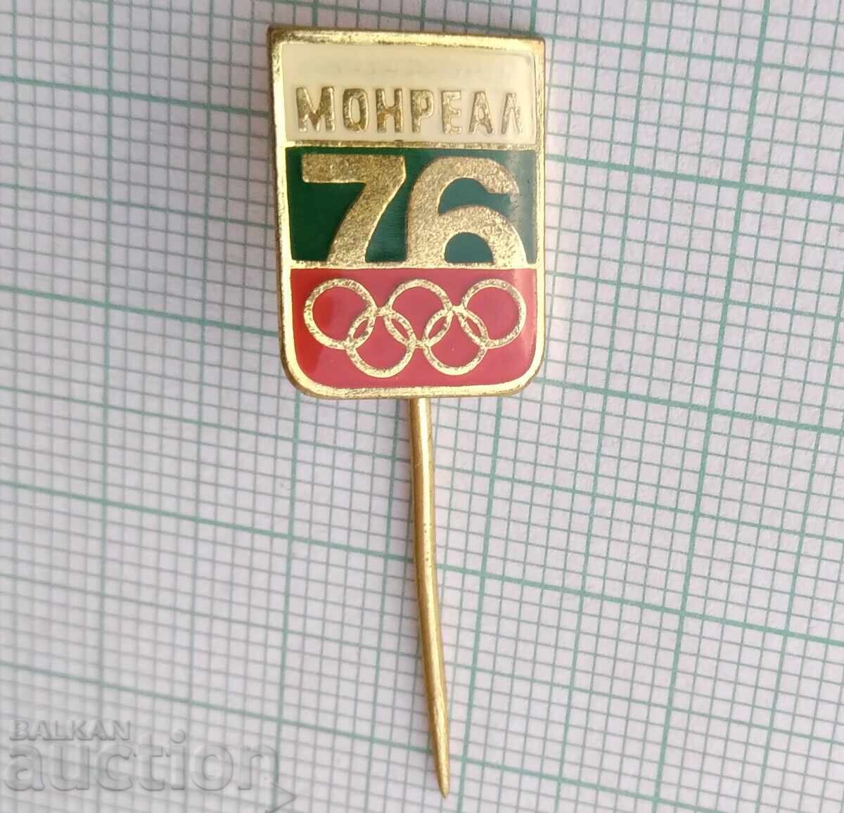 19561 Insignă - Olimpiada Montreal 1976 cu preț € 1.50 | 2.93 BGN