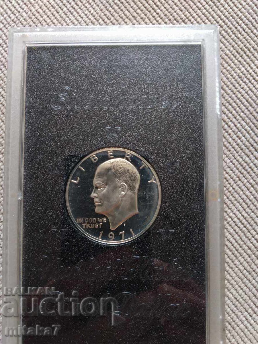 Σετ 1 δολαρίου 1971, S, ΗΠΑ με τιμή € 44.00 | 86.06 BGN Σετ 1 δολαρίου 1971, S, ΗΠΑ με τιμή € 44.00 | 86.06 BGN