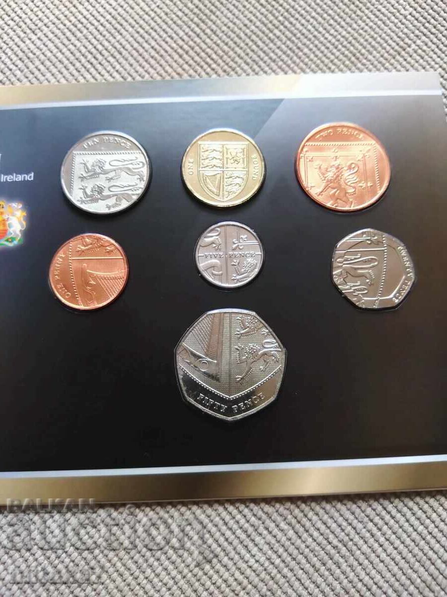 Set of British coins with price € 9.50 | 18.58 BGN