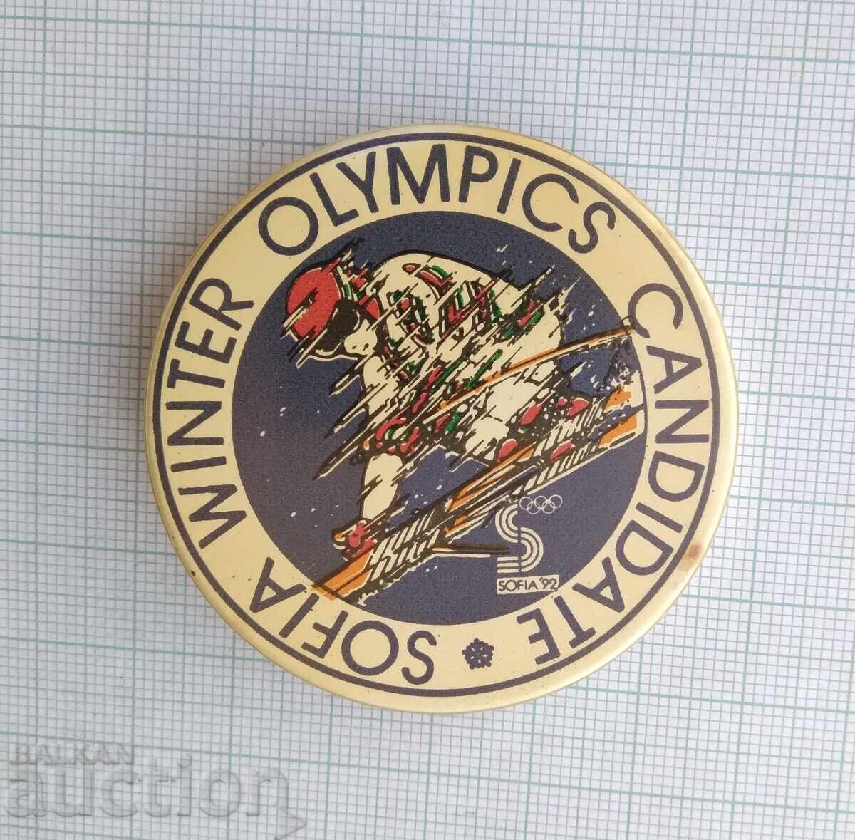 19563 Υποψήφια πόλη για τη διοργάνωση των Χειμερινών Ολυμπιακών Αγώνων - Σόφια 1992 με τιμή € 4.00 | 7.82 BGN